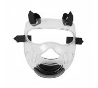 MagiDeal Fighting Face Sparring Protector Guard With Breathable Vent Holes And Fog Reduction Detachable Secure Straps Suitable for Taekwondo Training Boxing Practice Karate Youth And Adult Use, L
