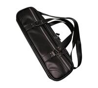 MagiDeal Flute Carrying Case Flute Storage Case Prevent Scratching Lightweight with Adjustable Shoulder Strap Plush Inside for Travel, Black