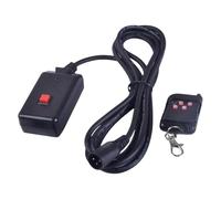MagiDeal Fog Machine Controller Indoor Outdoor Use Fog Machine Remote Control Receiver 4 Keys Remote for 400W 900W 1500W DJ Event Show