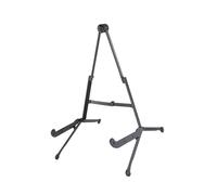 MagiDeal Folding Guitar Stand Non Slip Soft Silicone Padding Universal Lightweight Holder Floor Standing Guitar Holder for Ukulele