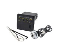 MagiDeal Folk Guitar EQ Pickup 2 Band Preamp Accessories 6.35mm Audio Output Jack Acoustic Guitars Versatile Replacment Volume Control