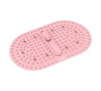 MagiDeal Foot Massage Pad Standing Desk Stand up Mat Silicone Multipurpose Pressure Point Massage Pad for Laundry Room Bathroom Garage, Pink