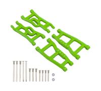 MagiDeal Front and Rear Arm Set RC Car Parts Practical with Mounting Kit Versatile Easy to Install Accessories Replacement, Light Green