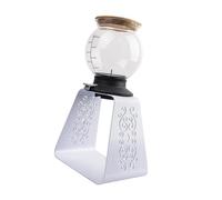 MagiDeal Glass Tea Dripper Stand Set Tea Maker Practical Versatile Teapot Home Use Japanese Design Filtered Kettle Brewer with Infuser
