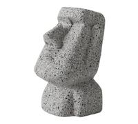 MagiDeal Glasses Holder Stand Glasses Shelf Gift Ornament Resin Easter Island Moai Head Sculpture for Dresser Living Room Desk Selling, Style A