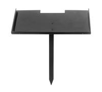 MagiDeal Grave Marker Stand Metal Heavy Duty Portable Cemetery Decoration Easy Assembly Sturdy Weatherproof Cemetery Plaque Holder, 41cmx20.5cmx25cm