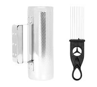 MagiDeal Guiro Musical Tool with Shaving Brush for Live Music Events, 25.5x7.3cm