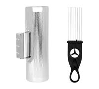 MagiDeal Guiro Musical Tool with Shaving Brush for Live Music Events , 32x10cm