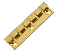 MagiDeal Guitar Bridge Accessories Alloy Replacement Portable Compact Fixed Harp Bridge String, Gold