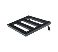 MagiDeal Guitar Pedal Board Effects Bracket Lightweight Non Slip Replacement Sturdy Powered Pedal Board Aluminum Alloy for Guitar Bass, 40x32cm