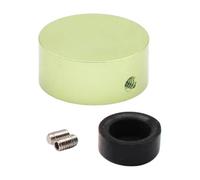 MagiDeal Guitar Pedal Button Cap Guitar Effects Parts with Screws & Wrench， Easy to Install Compact Pedal Box Foot Knob ，Foot Nail Cap, green cover