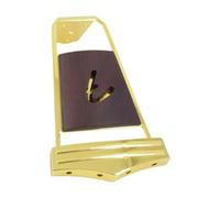 MagiDeal Guitar Tailpiece Bridge 4 String Mounting Hardware DIY Repairs Accessories Sturdy for Bass Guitar Metal Tailpiece Replacement, Gold