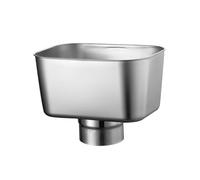 MagiDeal Gutter Downspout Adapter Rainwater Connector Practical Efficient Roof Water Collector Downspout Connector for Walls Outdoor, Pipe Diameter 63mm