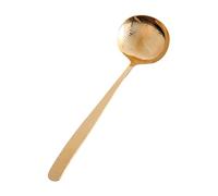 MagiDeal Hammered Copper Spoon,Easy to Clean,Kitchen Cooking Utensils Multipurpose Practical Serving Spoon Brass Spoon for Restaurant, Soup Ladle