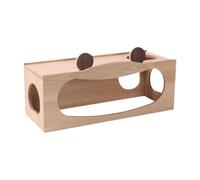 MagiDeal Hamster House Small Animals Pets Tunnel Landscaping Supplies Cabin Hideaway Hut Peep Shed Exploration Toy for Dwarf Hamsters, L