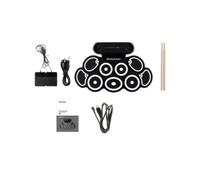MagiDeal Hand Kits Professional Practical Accessories Silicone Drum Kits