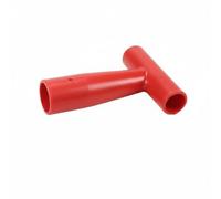 MagiDeal Handle Replacement Grip D Handle T, Red, 30mm Inner Diameter, Extended T-Head
