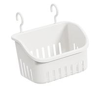MagiDeal Hanging Basket Bin Double Hook Portable Multifunctional, Decor Storage Organizer Rack for Bathroom Laundry Room Shower Bedroom Corner, Big