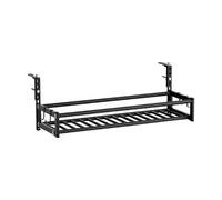 MagiDeal Hanging Planter,Deck Railing Planter Box Plant Stand Shelf Metal Ornament Window Flower Box Balcony Flower Pot for Indoor, Planter Length 75 cm