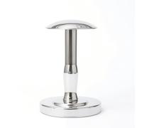 MagiDeal Hat Display Stand Headwear Holder Hat Organizer With Freestanding Design And Round Base Suitable for retail counters boutiques residential closets , Silver , Medium