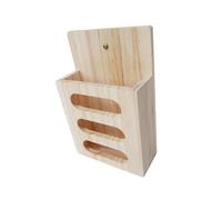 MagiDeal Hay Feeder, Small Animal Feeding Holder Less Wasted Convenient Wood Bunny Feeder Grass Dispenser for Hedgehog Hamster, Style A