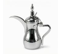 MagiDeal Heated Coffee Maker Stainless Steel Coffee Pot Teapot Pour Over Kettle with Rust Resistant Construction and Secure Hinged Lid Suitable for Home use, 1100