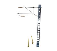 MagiDeal HO Scale Model Railway Scenery Power Grid Pole, Railroad Scenery, Easy to Install, Sand Table Accessories Diorama Layout, B