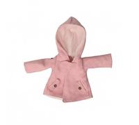MagiDeal Hooded Jacket Outerwear Accessory Soft Textile Material Mini Duffle Style Cozy Hood Suitable for Photography Collectors Display Hobbyists , Pink