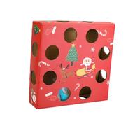 MagiDeal Interactive Cat Toy Box Automatic Teaser Cat Toy Exerciser Play Fun Game Cat Feather Toy Electric Cat Toy for Kitty Exercise