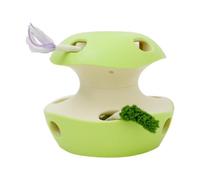 MagiDeal Interactive Cat Toy Electronic Whack A Mole Anti Slip Convenient Intelligent Pet Supplies Funny Gifts Educational Kitten Toy, Green