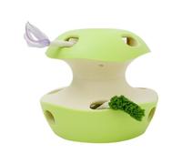 MagiDeal Interactive Cat Toy Pet Supplies Funny for Bored Indoor Adults Cats Intelligent Easy Use Kitten Toy Electronic Whack A Mole, Green
