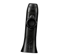 MagiDeal Kazoo Flute Easy to Play Accompaniment Lightweight Portable Upgraded Adjustable Tone Kazoo for Kids Beginner Ukulele Violin, Black