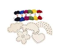 MagiDeal Kids Lacing Toy Kids Threading Panels Toy Learning Premium Easy to Use Professional Gift Portable Fine Motor Skill Sewing Kit