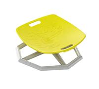 MagiDeal Kids Sensory Swivel Chair Children Gift Strong Load Bearing Anti Slip Stable Rotating Indoor Outdoor Body Balance Sensory Toy, Yellow