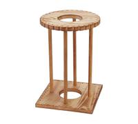 MagiDeal Kumihimo Marudai Disk Rack DIY Bracelet Braiding Disk Easy to Use Lightweight Crafts Round Handcraft Bracelet Knitting Board