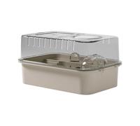 MagiDeal Large Hamster Cage,Small Animal Cage,Transparent Portable with Openable Top House,Hamster Habitat for Rabbits,Mice,Guinea Pigs, white