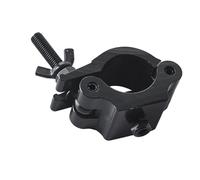 MagiDeal LHeavy Duty Stage Lamps Clip, Moving Head Lighting Swivel Clamp, Single Head Truss Coupler Clamp Hook, Black Width 5cm
