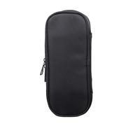 MagiDeal Makeup Organizer Makeup Brush Case with Multi Elastic Slots with Detachable Inner Mesh Pouch Versatile Black Holder, S