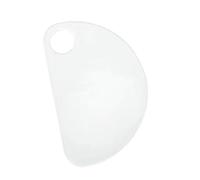 MagiDeal Makeup Palette Makeup Mixing Tray Easy to Use Shadow Handheld Compact Artists Beauty Salon Pigment Versatile Manicure Palette, Semicircle 10cmx16cm