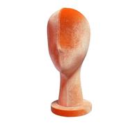 MagiDeal Mannequin Head Multipurpose Home Holder for Jewelry Headphone Scarf Glasses, Orange