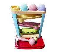 MagiDeal Marble Run Toy,Ball Drop Roll Swirling Toy Funny Development Ball Rolling Track Game Educational for Boys Girls Children