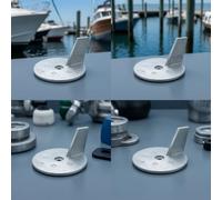 MagiDeal Marine Engine Anode Outboard Anode Sacrificial Anode Mitigation Replacement Module Aluminum Alloy Structure Endures, style to 1