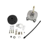 MagiDeal Marine Steering Gear Mechanical Control Assembly Outboard Steering Kit Mechanism With Cable Simple Setup Suitable for coastal fishing lake outings leisure cruises