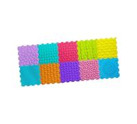MagiDeal Massage Sensory Puzzle Mat, Interlocking Floor Tiles, Children Puzzle Carpet, Sensory Tiles, Orthopedic Game Mat, 10Pcs