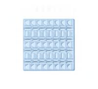 MagiDeal Mat Slow Feeder Mat Feeding Mat Pet Mat Food Grade Silicone With Multiple Pockets To Separate Food And Improve Focus Suitable for dogs feeding stations calm mealtimes, Sky Blue
