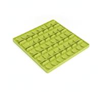 MagiDeal Mat Slow Feeder Mat Feeding Mat Pet Mat Food Grade Silicone With Multiple Pockets To Separate Food And Improve Focus Suitable for dogs feeding stations calm mealtimes, Lemon Yellow