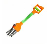 MagiDeal Mechanical Grabber Toy Claw Hand Picker Reacher with Five Finger Claw and Trigger Build for Pretend Play and Picking Games suitable for family fun, Orange, 48.5 8.5 8.7cm