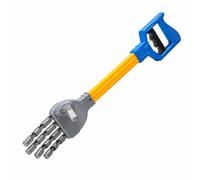 MagiDeal Mechanical Grabber Toy Claw Hand Picker Reacher with Five Finger Claw and Trigger Build for Pretend Play and Picking Games suitable for family fun, Blue, 48 7.5 9cm
