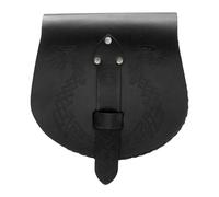 MagiDeal Medieval Belt Pouch Vintage Waist Pouch for Role Playing Stage, Black