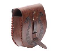 MagiDeal Medieval Belt Pouch Vintage Waist Pouch for Role Playing Stage, Brown